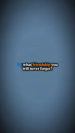 What friendship you-