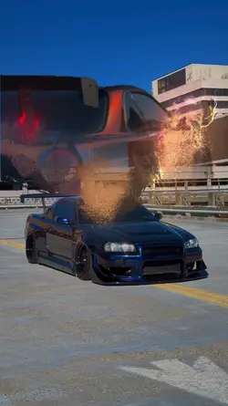 AKAI SLOWED CAR