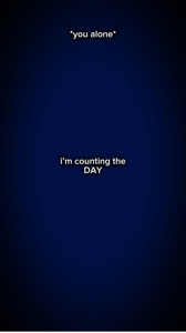 Je compte le jour
