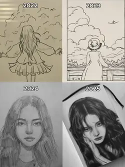 your drawing process