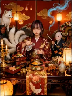 AI変身-幻想的な酒宴へようこそ
