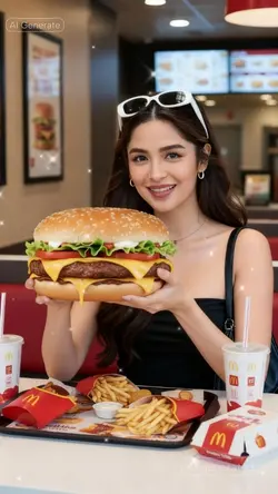 Big Mcdo burger AI