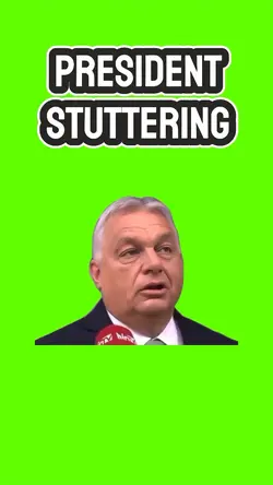 President stuttering