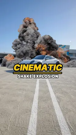 Cinematic explosion