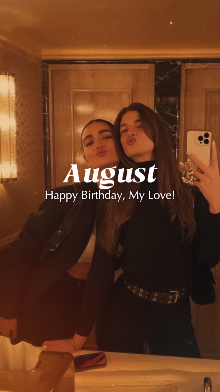 Despejo de aniversário de agosto