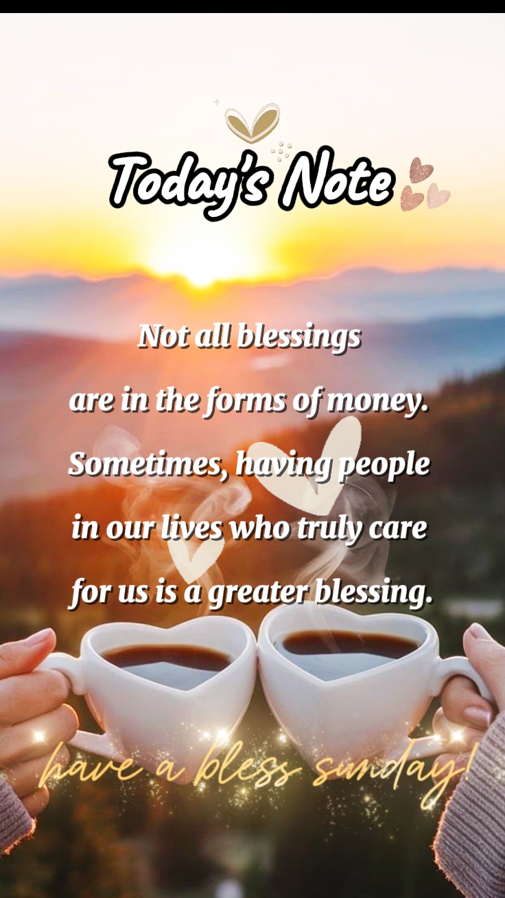 Form of blessings 