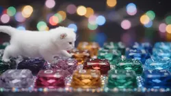 the cat an keyboard