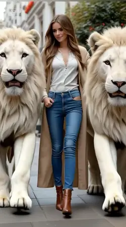 lion walk