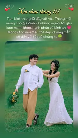 Xin chào tháng 11
