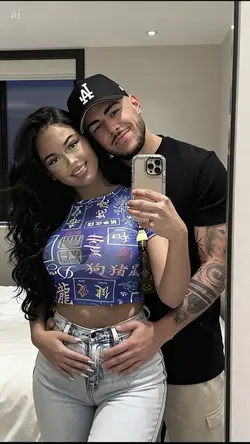 Couple selfie ai