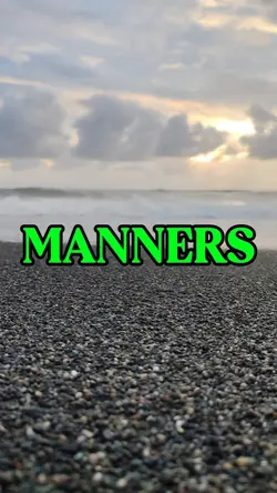 manners