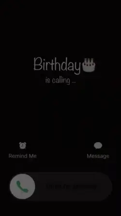birthday calling