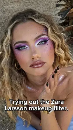 Zara Larsson Makeup