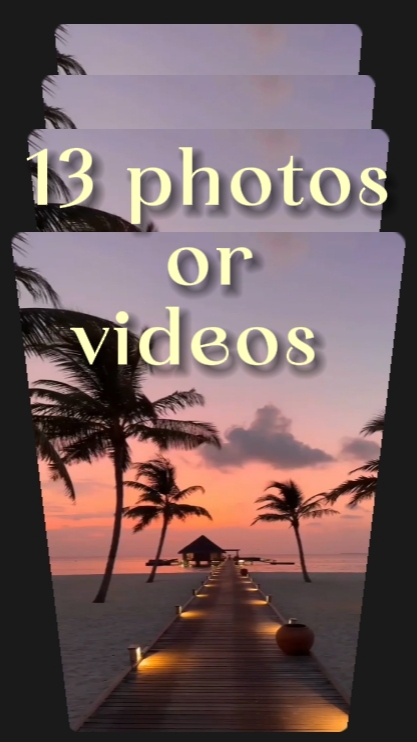 13 larawan o video 
