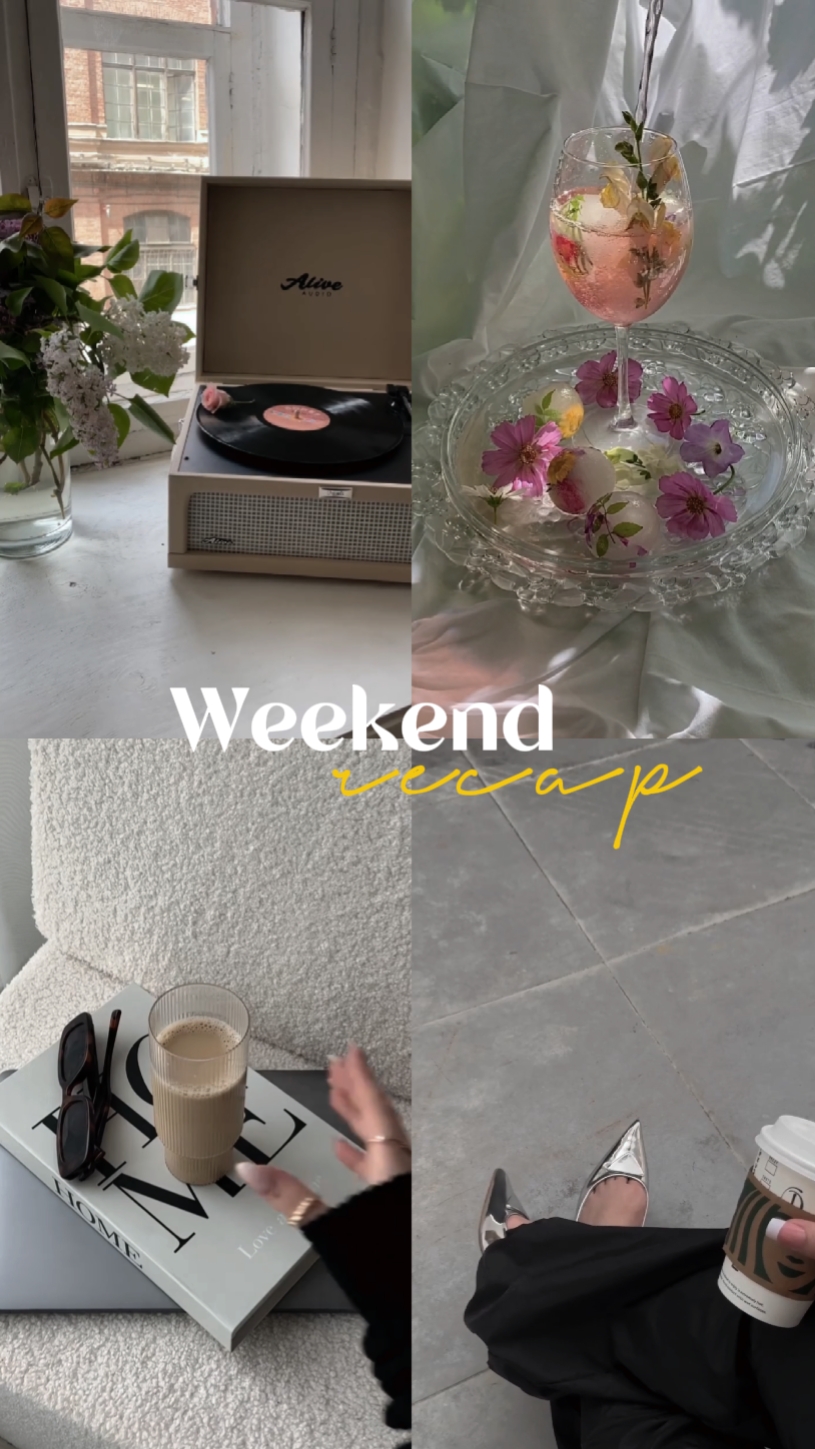 Weekend recap