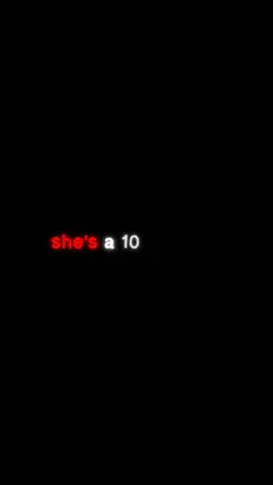 She's 10