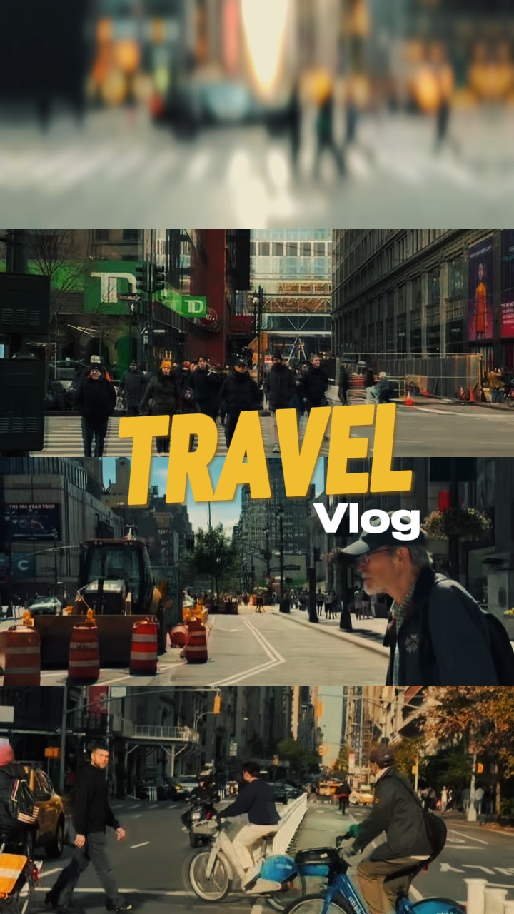 Travel vlog