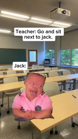 Go and sit next to j