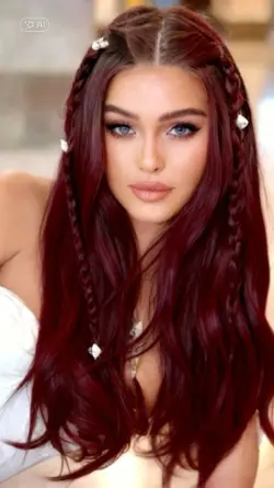 burgundy hair colour