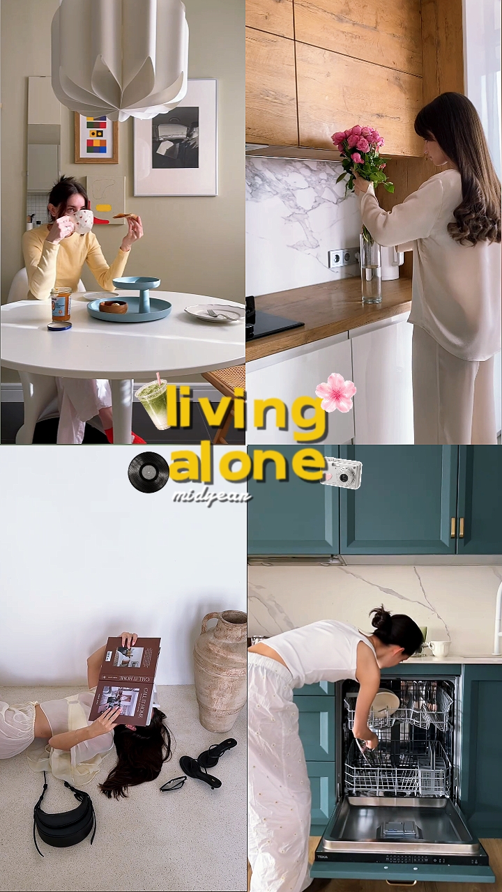 living alone