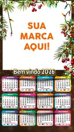 calendário sua loja 