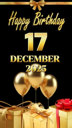 BIRTHDAY 17 DECEMBER