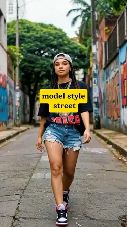 model style street