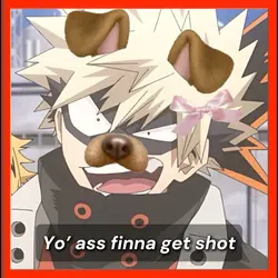 You finna get shot