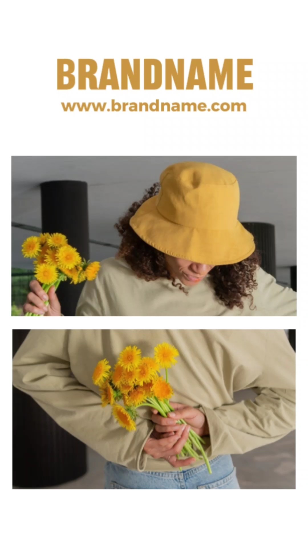 Affichage de produits vestimentaires style TikTok