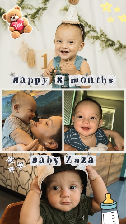 Baby Milestone Pics