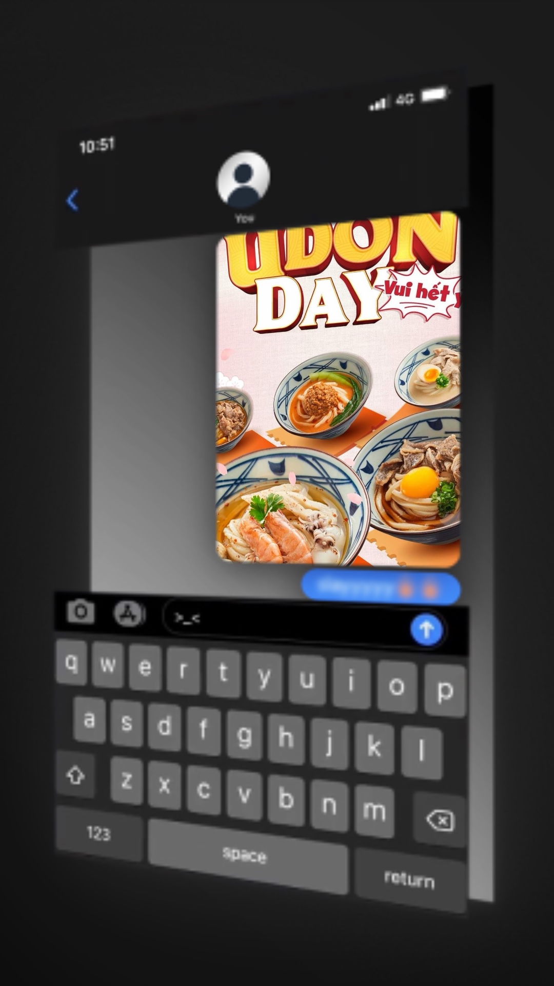 Folheto de promoção de alimentos