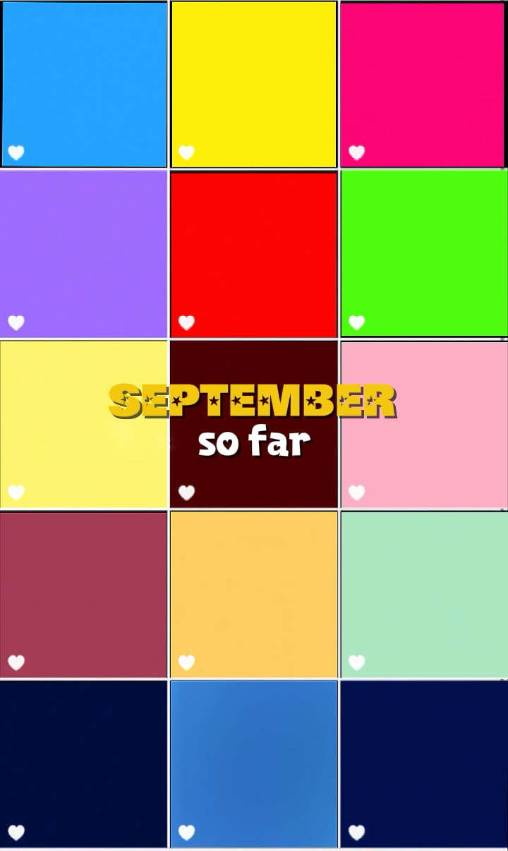 Septiembre hasta ahora