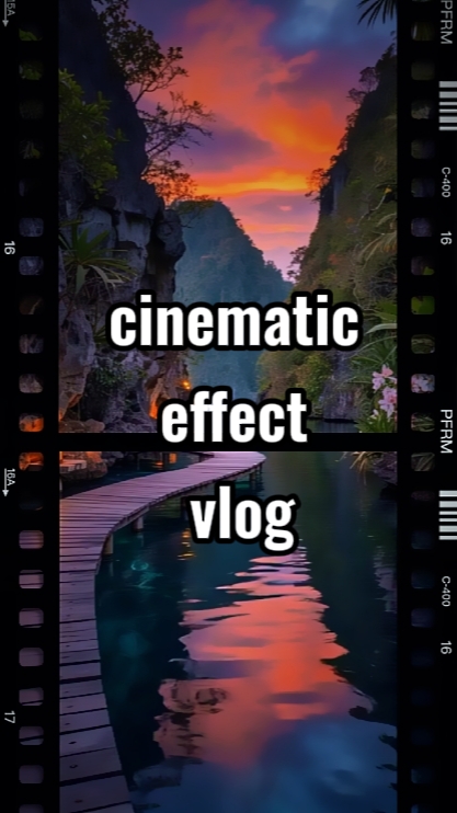 Cinematic effect 