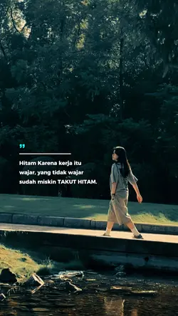 Hitam Karena kerja 