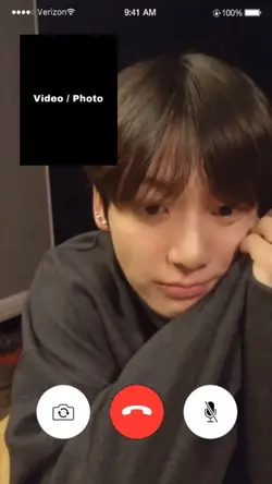 Video call….jungkook