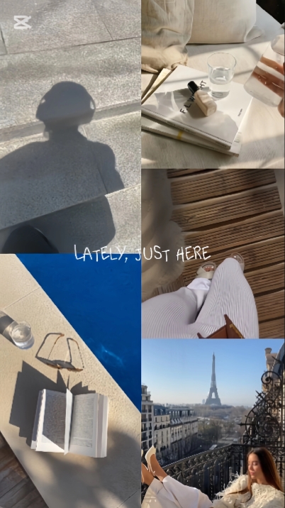 Lately, just here 