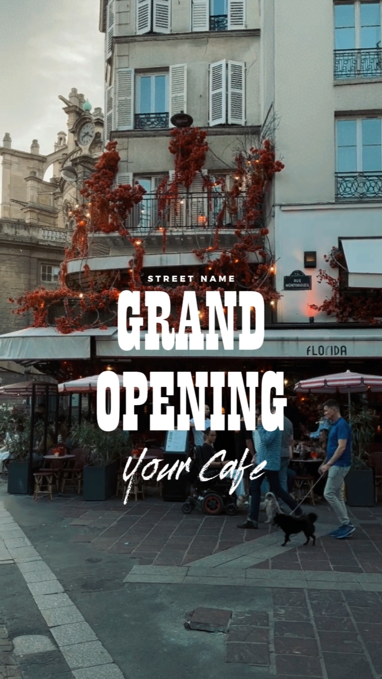GRAND OPENING CAFE