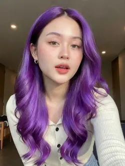 PURPLE HAIR