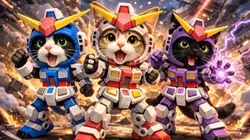 ガンダムノリノリ( '³')~♪