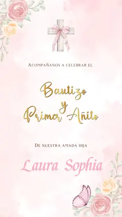 Invitación Bautizo