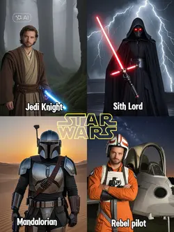 4 STARWARS CHARACTER