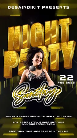 Night Party Gold