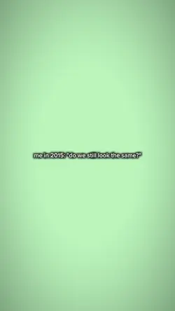 me in 2015 vs me now