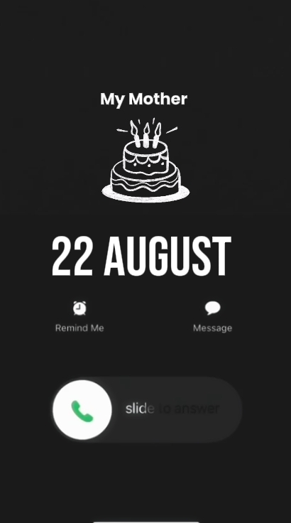 BDAY MOTHER 22August