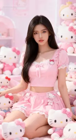 hello kitty ai photo
