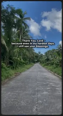 Thank you Lord 