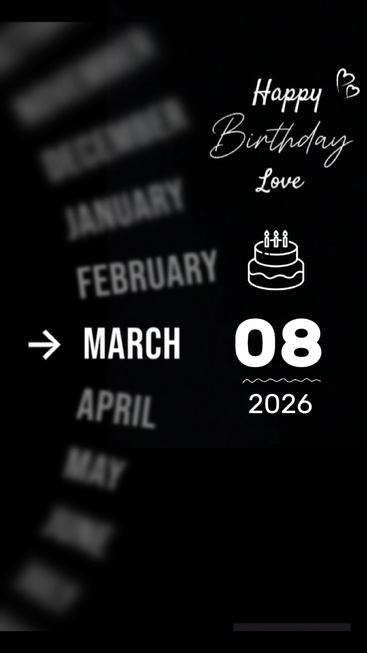 BIRTHDAY MYLOVE 