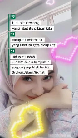 Hidup ini indah 