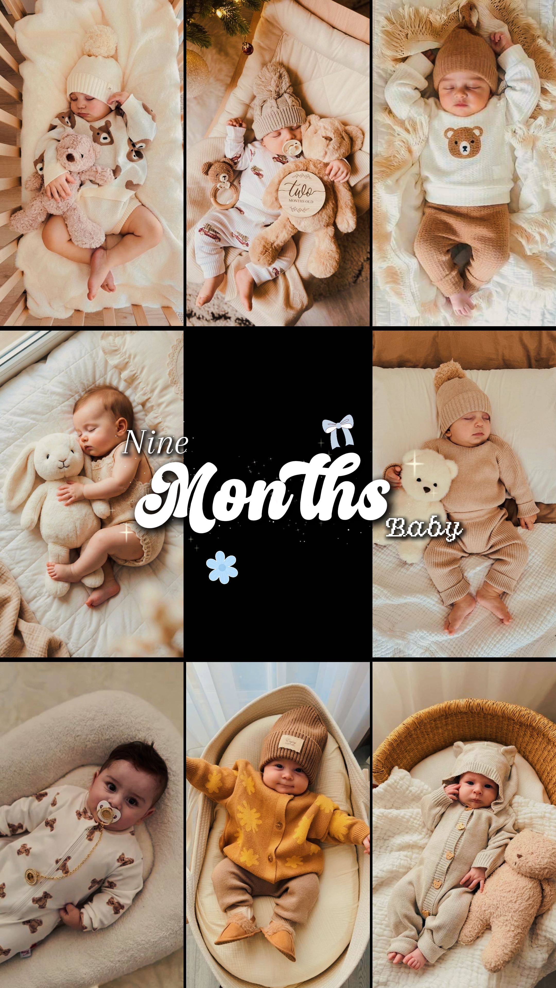 Bebé De Nueve Meses 