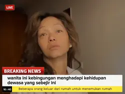 wanita ini kebingung